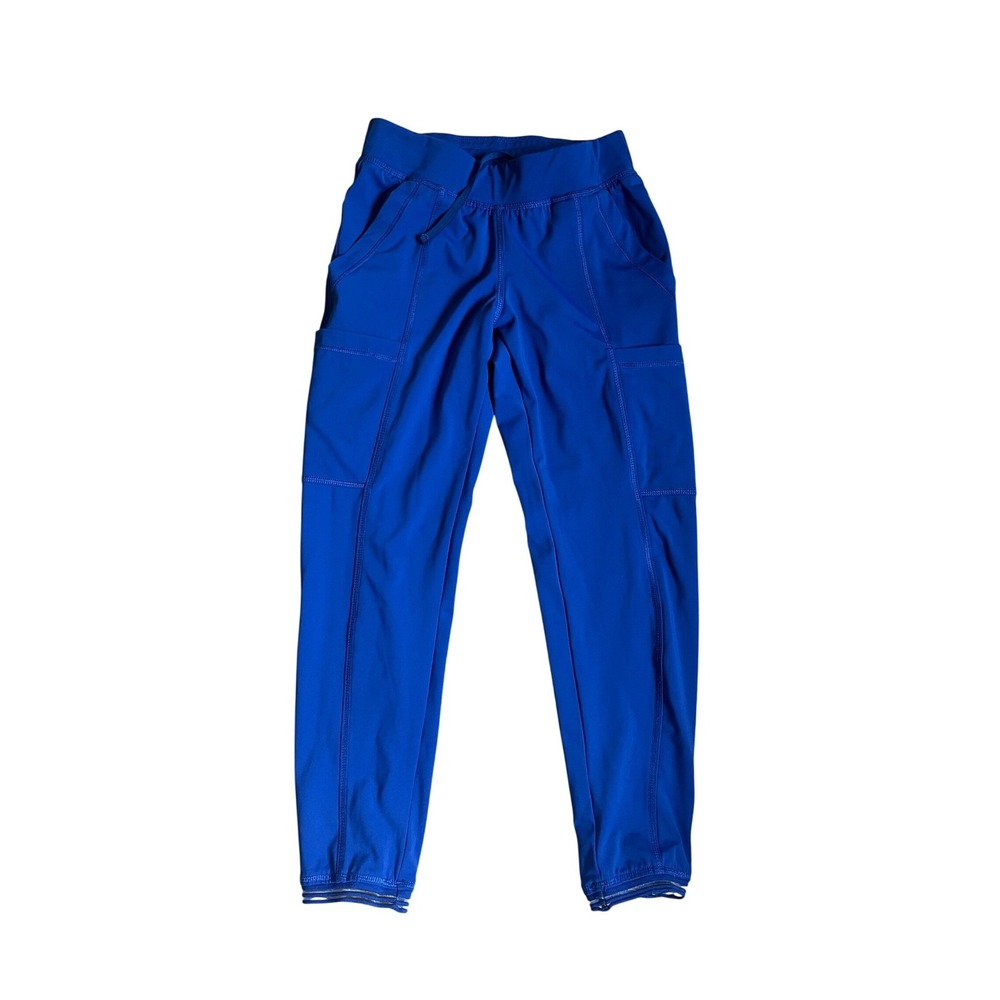 Urbane Royal Blue Jogger Pants Womens XS 360 Stretch Scrubs Lounge Athleisure